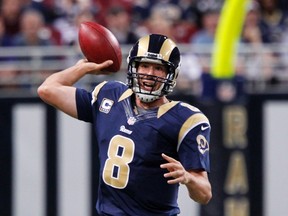 St. Louis Rams quarterback Sam Bradford. (REUTERS/Sarah Conard)