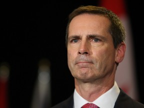 Dalton McGuinty talks about his decision to step down as premier of Ontario, Monday, Oct. 15, 2012 (Craig Robertson/Toronto Sun)
