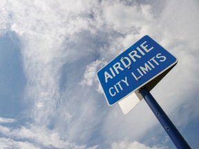 Airdrie City Limits Sign. Airdrie Alberta.
JAMES EMERY/AIRDRIE ECHO