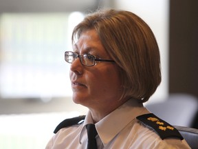 Deputy Chief Antje McNeely Antje McNeely. (Danielle VandenBrink/Whig-Standard file photo)