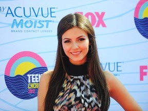 Victoria Justice (Reuters files)