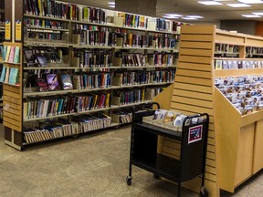 The main branch of the Ottawa Public Library. October 24,2012 (Errol McGihon/Ottawa Sun/QMI Agency)