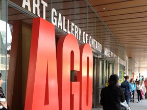 Five children fell ill after an incident at the AGO on Friday.