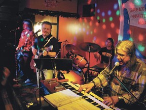 Fat City plays the sold out 2012 Hosers & Mukluks Ball at the Lakeshore Hotel. The event returns this weekend with Fat City again playing the fundraiser for Canada Day celebrations in Keewatin.
FILE PHOTO/Daily Miner and News