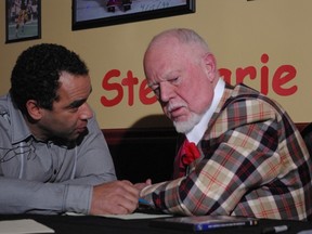 Bill Montague, with Don Cherry