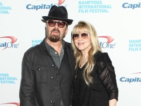 Dave Stewart and Stevie Nicks at the 20th Hamptons International Film Festival, Long Island, New York, Oct. 7, 2012. (WENN.com)