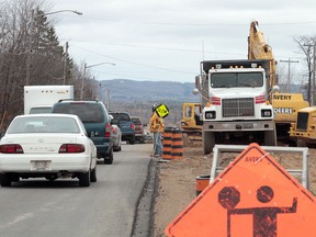 Sault Road constructions