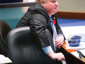 Asked why he thinks some councillors opposed the anti-gang motion, Mayor Ford shrugged and said: “It is ridiculous. It is just a bunch of malarky."