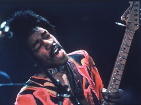 Jimi Hendrix. (File photo)