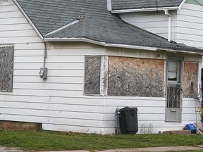 Neighbours have been concerned about this Gillard Street house for a while. The windows were boarded up and neighbours said the house had no electricity or heat, yet people still called it home. The house was torn down earlier this month.