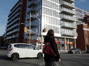 A new condo development at the corner of Bank St. and Gladestone Ave in Ottawa Wednesday, Nov. 7, 2012.  Darren Brown/Ottawa Sun/QMI Agency