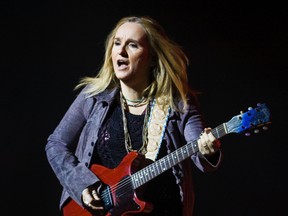 Melissa Etheridge performs at Massey Hall in Toronto on Wednesday. She is touring behind her new studio album 4th Street Feeling. (ERNEST DOROSZUK/Toronto Sun)