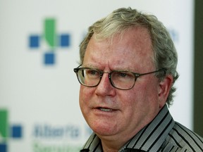 Dr. James Talbot, Alberta's Chief Medical Officer of Health in Edmonton, Alberta on Tuesday October 2, 2012. TOM BRAID/EDMONTON SUN  QMI AGENCY