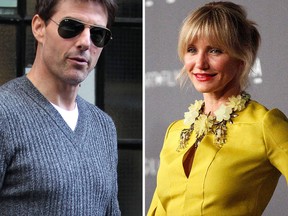 Tom Cruise and Cameron Diaz. (WENN.COM/REUTERS file photo)