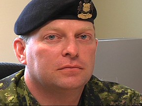 Major Darryl Watts. (Jim Wells/ QMI Agency file photo)