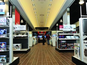 The re-opened Futureshop.ca in Brockville is one of just two Futureshop.ca stores in Canada as the corporation tests smaller markets. The store's official grand opening is Friday. (QMI Agency image)