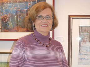London-based artist Susan Moore, a founding member of Visual Arts Kincardine, continues to be inspired by the area's landscape. Moore proudly showcased her pastel landscapes at Kincardine's Victoria Park Gallery.