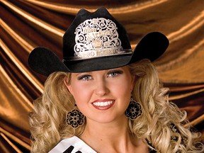 Gillian Shields, a Didsbury native who was Miss Rodeo Airdrie in 2011-12, was crowned Miss Rodeo Canada at the Canadian Finals Rodeo on Saturday.