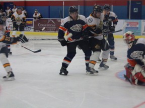 The Flyers take on Strathmore this Friday in High River. Game time is 8 p.m. at the Bob Snodgrass Recreation Complex (MARCO VIGLIOTTI/HIGH RIVER TIMES/QMI AGENCY)