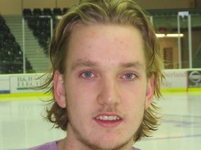 Nathan Perry, a former goalie with the Kingston Frontenacs, Kingston Voyageurs and Amherstview Jets will face the Voyageurs at the Invista Centre on Thursday night.