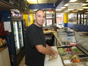 Dennis Zekios is the owner of the Pita Grill at 583  Princess St.
(Michael Lea/The Whig-Standard)