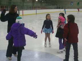 Members of the Devon Skating Club during a practice at the Dale Fisher Arena on Tuesday, Nov. 13. BOBBY ROY/QMI AGENCY