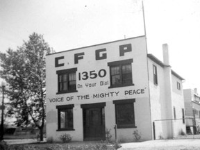 CFGP started out at 1200 on the dial, but had moved to 1350 by 1944 when it was based downtown