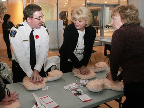 CPR hands on