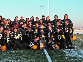 The Sherwood Park PeeWee Bulldogs. Photo supplied