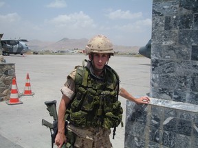 Master Cpl. Matthew Archibald serving with the Canadian Forces in Afghanistan.