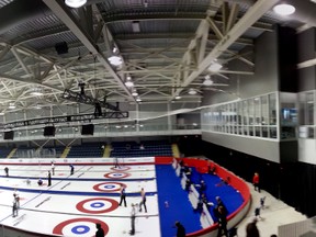 DARRYL G. SMART, The Expositor

The Masters Grand Slam of Curling continues through Sunday at the Wayne Gretzky Sports Centre.