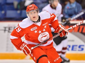 Hounds forward Jaren McCann.