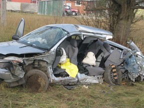 Huntingford crash
