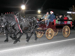 Hometown Christmas Horses