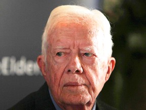 Queen’s University is standing behind its decision to award former U.S. president Jimmy Carter an honorary degree.
Reuters/QMI Agency