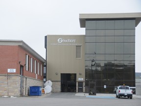 The Sudbury Wastewater Treatment Plant on Kelly Lake Road. The plant receives and processes sludge from nine city owned and operated wastewater treatment plants. (Gino Donato, The Sudbury Star)