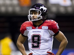 Jon Cornish of the Calgary Stampeders. (BOB FRID/QMI Agency)