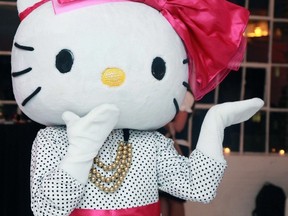 Hello Kitty has a new town in the Puteri Harbour Family Theme Park in Malaysia. (Astrid Stawiarz/Getty Images/AFP)