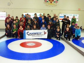 (Submitted)
Ten teams from across the Peace Country came together for the Arctic Cup Bonspiel. Canwest Group Benefits sponsors the PCA Juvenile Curling Tour providing these young curlers with their start. Many Peace Junior curlers have gone on to represent the province in the past several years as well as winning a Canadian Juvenile title in the boys division and a Manning player was a member of the team that won the Junior World title and then a University title last season.