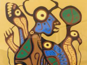 On Saturday, Odawa is holding its 17th Aboriginal Art Auction featuring a rare artist's proof from Norbal Morrisseau's transformation series.