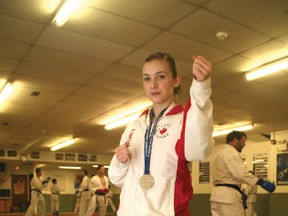 Airdrie’s Emily Lambert, ranked second in Canada in the junior female -48kg division in karate, is the City of Airdrie’s 2012 Elite Athlete Award winner.