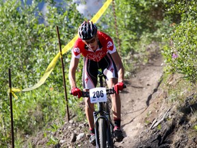 Evan McNeely won his third straight national cyclocross championship last weekend in Surrey, B.C., capturing the under-23 title.