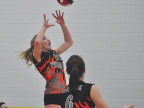 Breanne Rey, seen here with the Prairie Fire, earned athlete of the week honoured with the St. Claude Olympiens. (File photo)