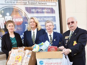 Madoc legion helps food bank