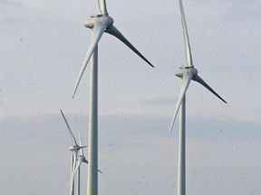 File photo of wind turbines.