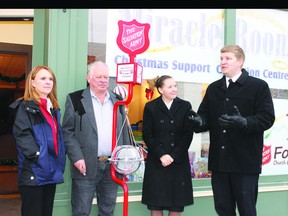 The Salvation Army kicked off its campaign in High River on Wednesday