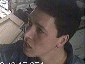 Police are asking for the public’s help to track down a thief who broke into a store on Rideau St. last Friday. (Submitted photo)