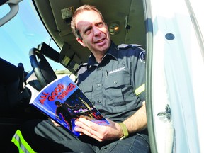 Perry Prete has drawn on decades of experience as a local paramedic for the storylines in his first published book All Good Things (DEREK GORDANIER/The Recorder and Times).