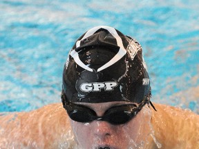 dHT file photo
Ryan Roznowsky, seen here during a meet at the Eastlink Centre earlier this year, picked up a total of six medals at two DSISO competitions in Italy last week.