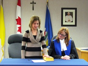 Child Development Dayhomes co-ordinator Alison Rinas is the newest trustee replacing Cherie Cormier.